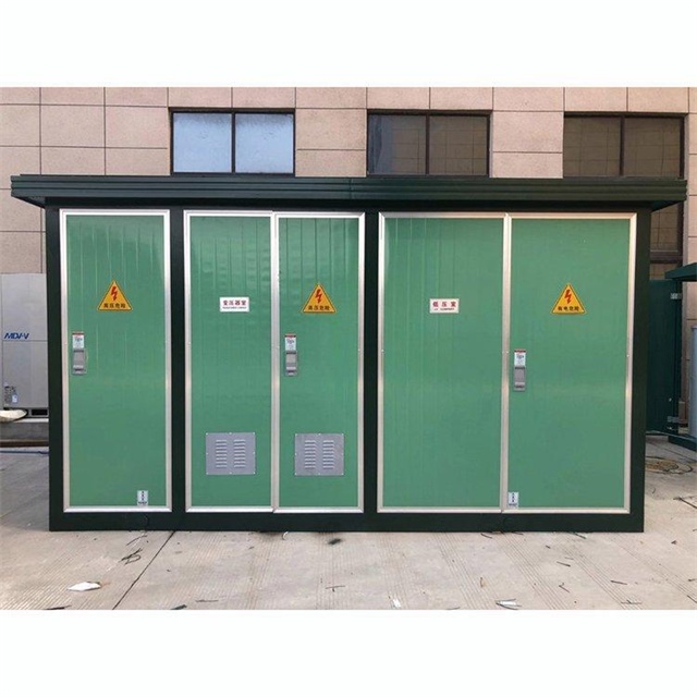 钦州1600KVA欧式箱式变压器
